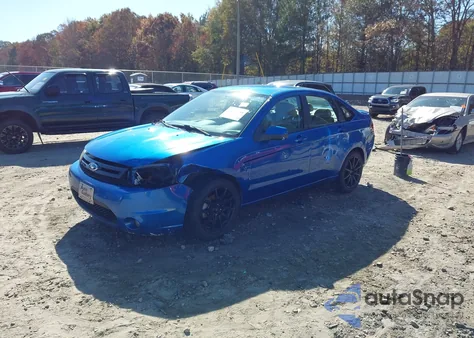 2011 Ford Focus Ses из США, поврежденный, VIN 1FAHP3GN9BW200107